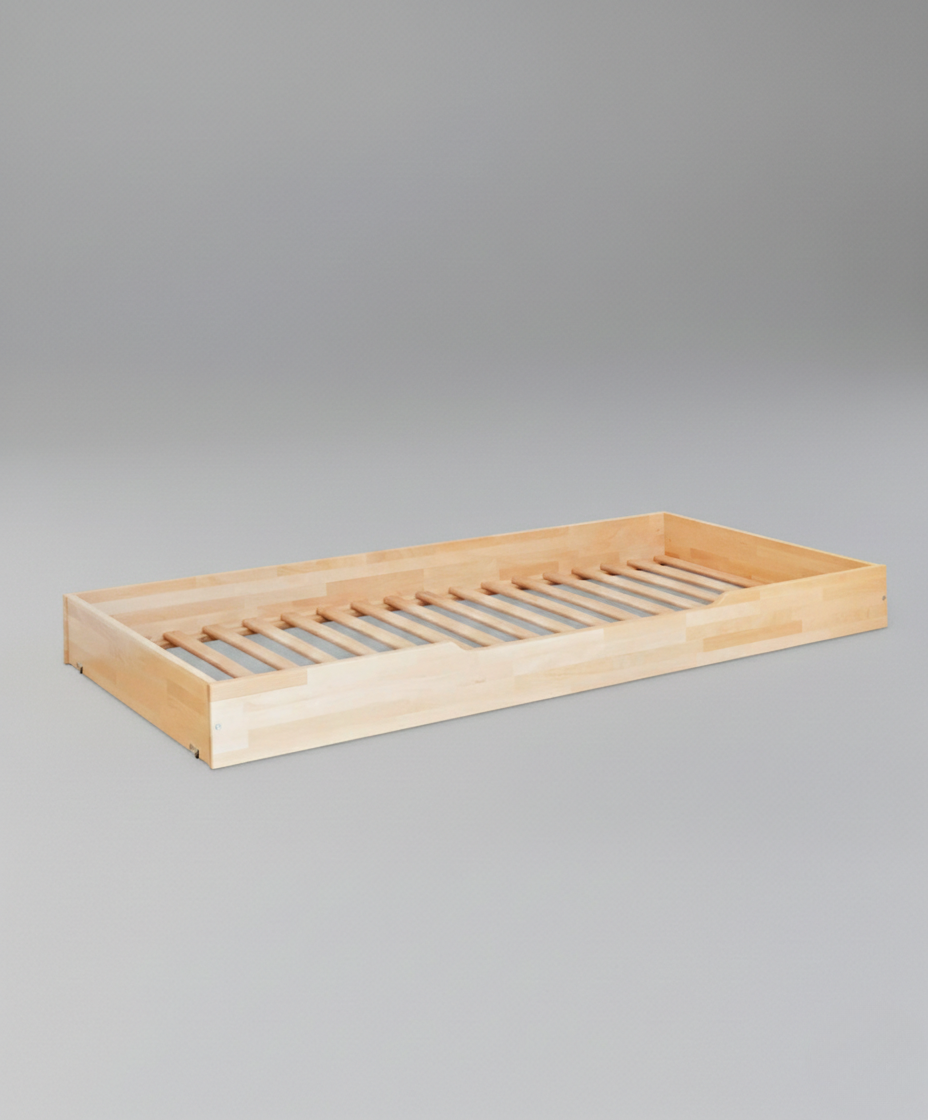 Bettkasten Schublade Natur Buche Massiv 90x190