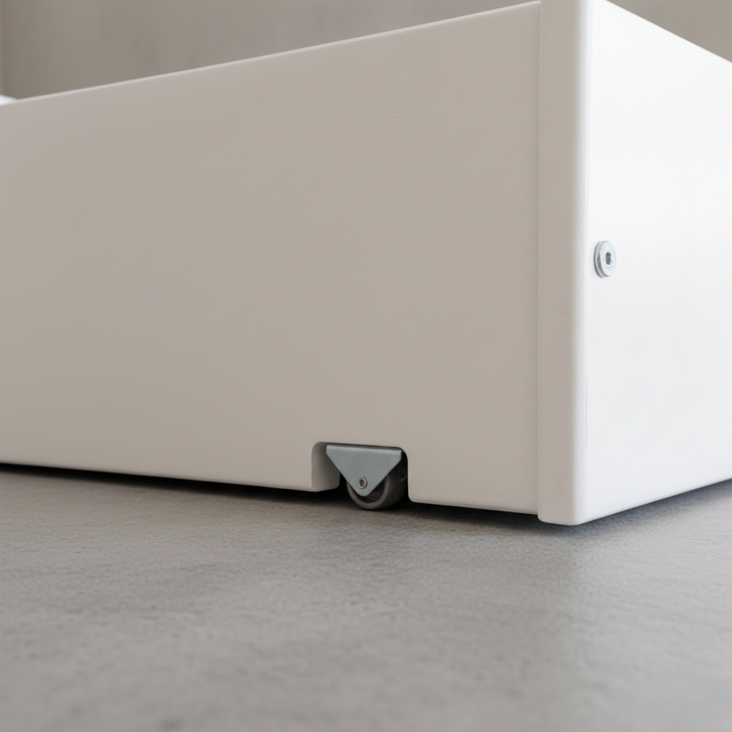 Bettkasten Schublade Weiss Buche Massiv 90x190