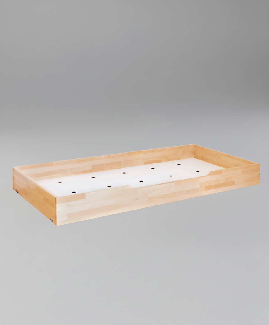 Bettkasten Schublade Natur Buche Massiv 90x190