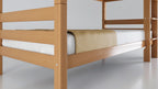 Etagenbett / Stockbett Natur Buche massiv Vollholz 90 x 200 - Natur StrongBunk®